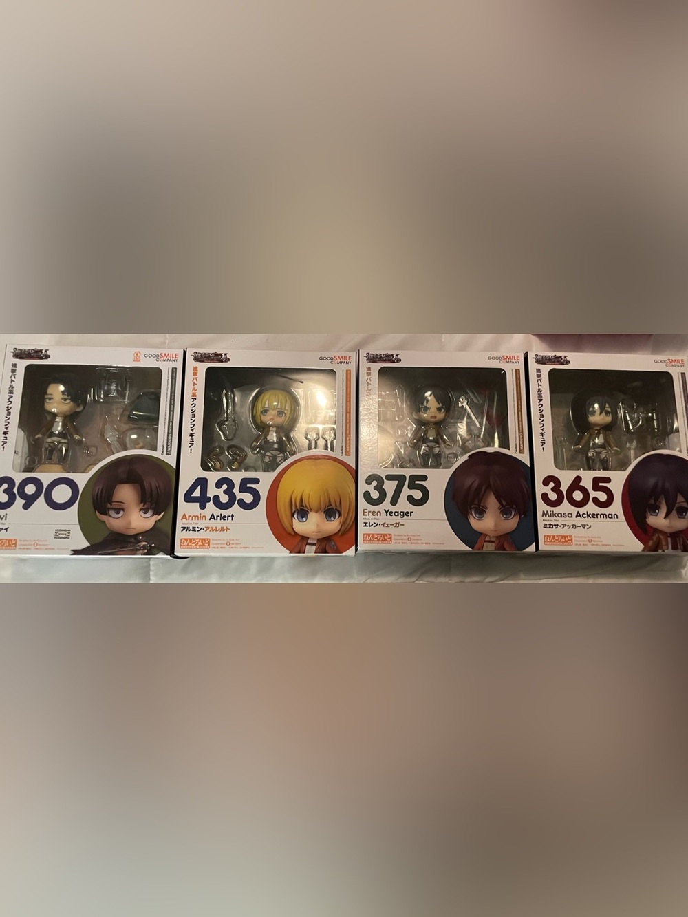 Attack On Titan GoodSMILE Company Nendoroid Anime Figures